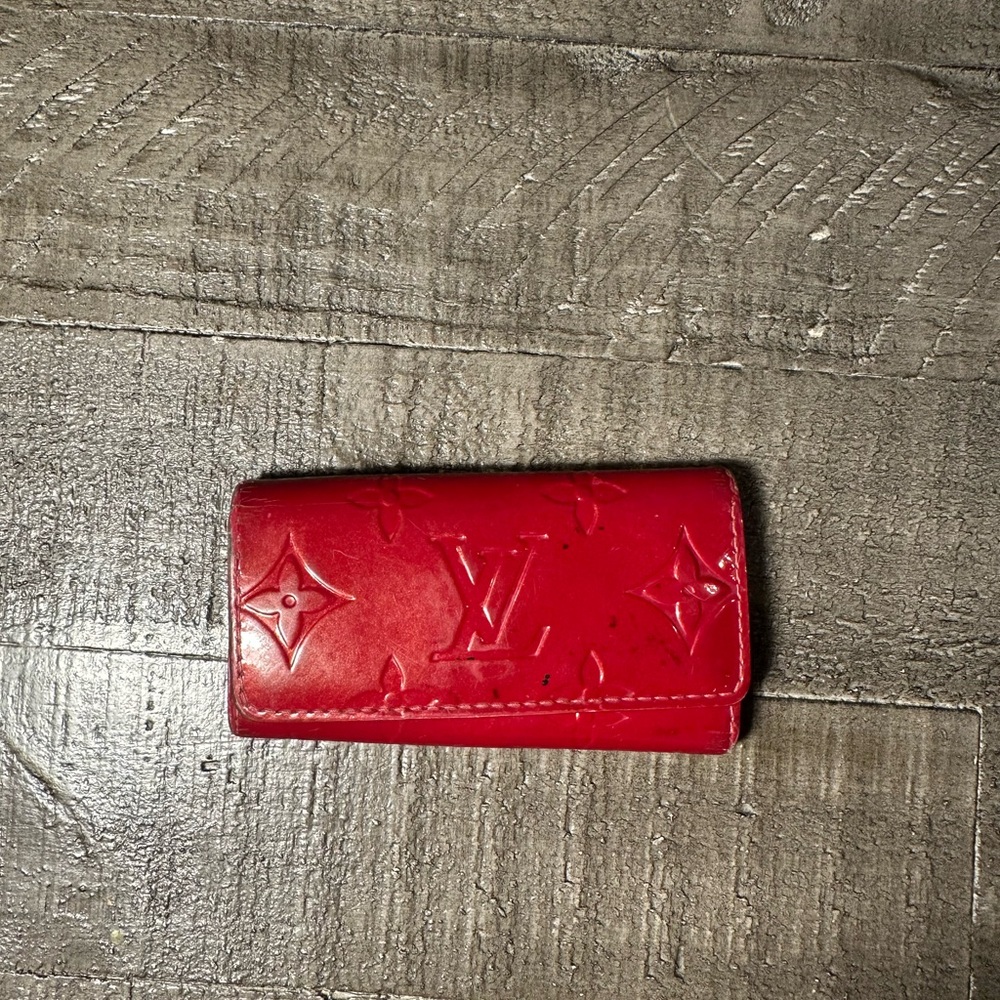 Louis Vuitton Red Key & Card Holder